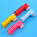 Super Soft Pet Finger Toothbrush Dog Cat Brush Addition Bad Breath Tartar 3C