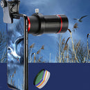 18X Phone Holder Camera Telephoto Lens+Aluminum Tripod for