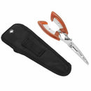 Stainless Steel Fishing Pliers Scissors Line Cutter Hook Tackle Tool