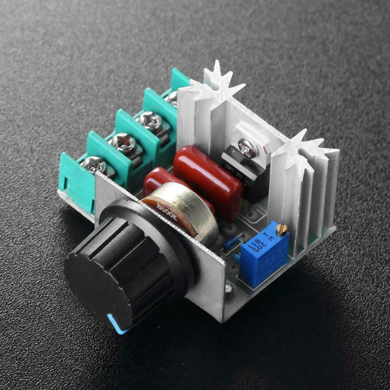 Electronic 2000W Imported Thyristor Dimmer Speed Temperature Regulator