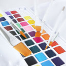 6pcs/set Set Wood Handles Watercolor White Rod Manicure Paint Brush Nylon