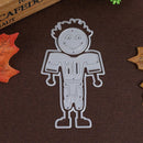 Rugby Player Metal Cutting Die Stencil DIY Scrapbook Paper Card Craft Gifts A