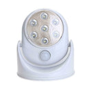 7LED 360 Degree Rotary Motion Detecting Bedroom Corridor Night Light