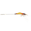 3Pcs Soft Shrimp Lures Glow In Dark Baits Fishing Lures Catch Hooks Sea Bass