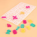 232 IN 1 Crystal Epoxy Letters Digitals Silicone Mold Jewelry Pendant Making #