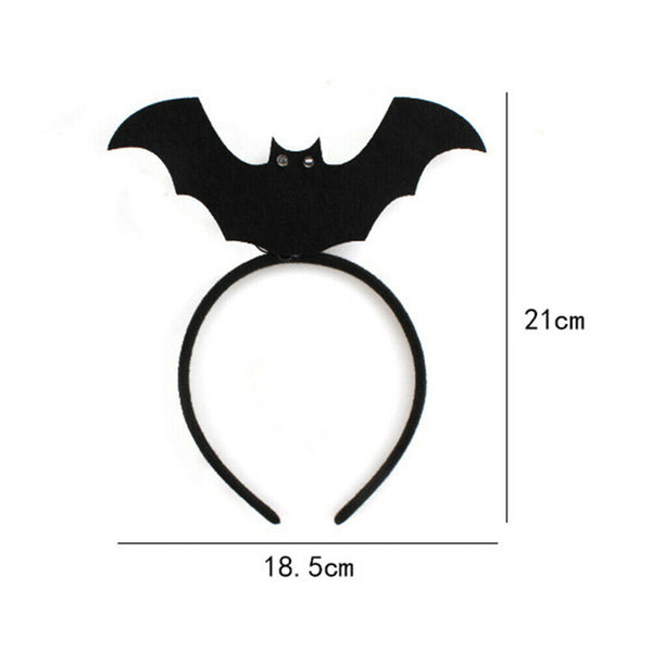 Halloween LED Bat Light up Headband Hair Band Headwear Bar Party Props Efficient