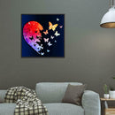 5D DIY Full Drill Diamond Painting Butterfly Heart Cross Stitch Embroidery