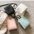 Korean Version Of The Sweet Smell Fresh Transparent Jelly Handbag Simple Wi