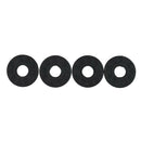 4 x Guitar Strap Locks Rubber Washers for Acoustic Electric Guitar & Bass