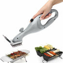 Stainless Steel BBQ Grills Cleaning Brushs Cleaners Grey