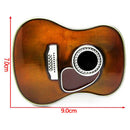 Music Guitar Body Belt Buckle Zinc Alloy Metal Country Western Classic