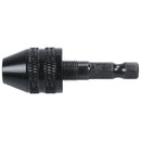 0.3-3.6mm Keyless Drill Chuck Screwdriver Impact Driver Adaptor 1/4" Shank