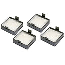 4pcs Replacement Filter Spare Parts for Ryobi P712/713/714K Vacuum Cleaners
