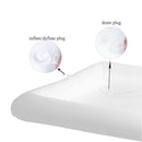 Inflatable Air Mattress Pool Water Salad Tray Beach Party Food Drink Holder