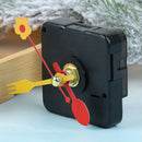 Cute Quartz Clock Movement Kit Spindle Mechanism Parts Flower Folk Spoon Ha BX
