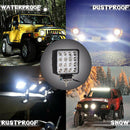 4 Inch 48W LED Work Light Truck OffRoad Tractor Spot Lights 12V 24V Squar3C