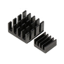 6Pack Black Aluminum Heat Sink Cooling HeatSink Radiator For Raspberry Pi