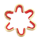 Shooting 6Pcs Archery Arrow Bow Strings Buckle Clip Set Copper Point Bow Str OZ