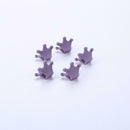 10pcs Crown Hair Clips Children Girls Claw Barrettes Mini Jaw Hairpin (08) A