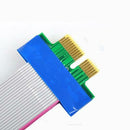 PCI-E Express 1X Slot Riser Card Adapter Extender Extension Ribbon Flex Cable@V