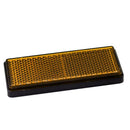 10PCS 88x35mm Rectangular Reflector, Rear Marker Light Shell Safety Warning Tape
