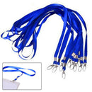 Blue Long Multipurpose Portable Durable Hanging Neck Work Permit Lanyard