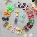 2Pcs Pet Dog Cat Puppy Bowtie Adjustable Necktie Collar Bowknot Cute Bow Tie NTO