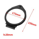 2pcs 6.5in Car Front Rear Door Speaker Adapter Brackets for CHEVROLET BUICK