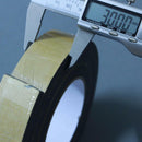 2m Black Single Sided Foam Tape 30mm Wide x 10mm Thick Self Adhesive