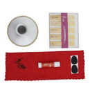 Tenor Saxophone Accessory Kit Rubber Mute+Cork Grease+Cleaning Cloth+Reeds