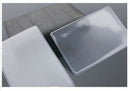 10pcs Soft Plastic Clear Credit Card Sleeves Protectors Dustproof Waterproof OHK
