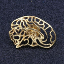 Jewellery Brooches Brain Lungs Shape Enamel Pin Fashion Accessories Gifts FoL9M5