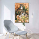 Grey Wolf 5D Diamond Painting Embroidery DIY Cross Stitch Craft Home Decor