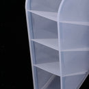 Desktop Stationery Pens Holder Makeup Organizer Plastic Pencils Storage Box