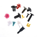 200x/bag Various Car Plastic Rivet Auto Fasteners Push Pin Bumper Fender Pane!E