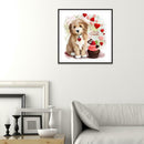 5D DIY Full Drill Diamond Painting Cross Stitch Embroidery (Love Dog)