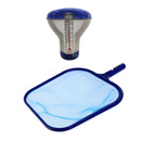 Swimming Pool Floating Chlorine Chemical Dispenser 5" with Leaf Skimmer