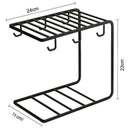 Kitchen Supplies Multi-Functional Innovative Iron Stand Supporter Drying Ra