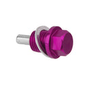 Purple+Red M14X1.5 Anodized Magnetic Engine Oil Pan/Transmission Drain Plug