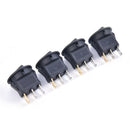 4Pcs 12V 20A Round Rocker Switch ON/Off LED Light Car Marine Boat Dot ToS Hn