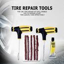 Car Bike Tire Repair Tool Kit Garage Accessory Tubeless Tyres Puncture Plug