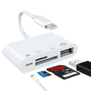 4 In 1 Adapter To TF  Card Reader Camera USB AdapterSEAU