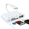 4 In 1 Adapter To TF  Card Reader Camera USB AdapterSEAU