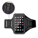 Outdoor Running Phone Holder Armband Case Sports Jogging Wrist Band (Grey)