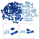 100pc Insulated 16-14 AWG T-Taps Quick Splice Wire Terminal Connectors K FJQ