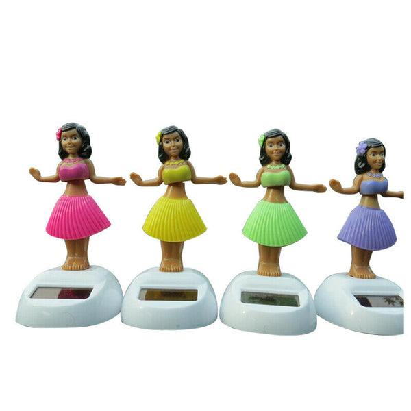 Plastic Solar- Dancing Hula Girls (Assorted Colors) S4E8