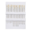 12Pcs Thick Big Eye Sewing Self-Threading Needles Embroidery Hand Sewing 3 Sizes