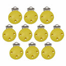 10Er Baby Wood Pacifier Clip Pacifier Clips Set Dummy Chains Clips Nipple H E8U4
