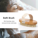 Body Bath Brush Wooden Natural Bristles Massage Shower Spa Shower Brushes