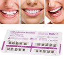 Dental orthodontic brackets Metal brackets Square brackets Supply I2Q1 I7C9 G0P6